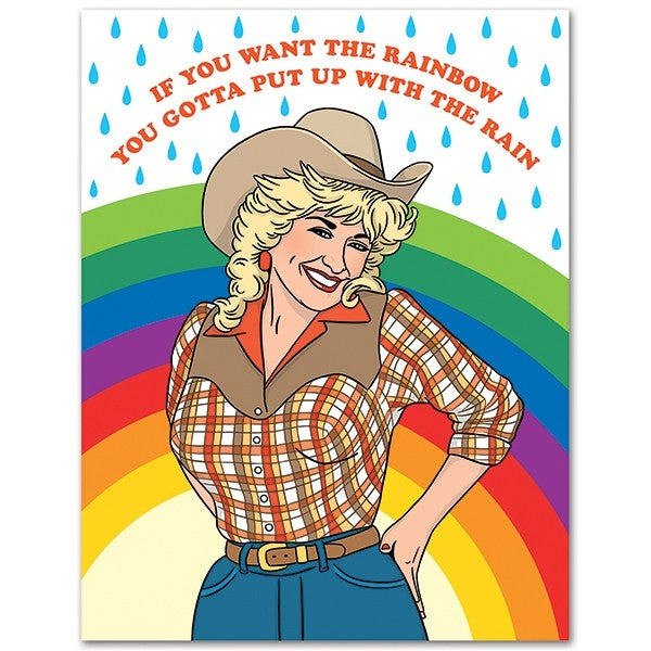 Card: Dolly Parton - If You Want The Rainbow Encouragement