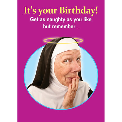 Get As Naughty As You Want greeting card