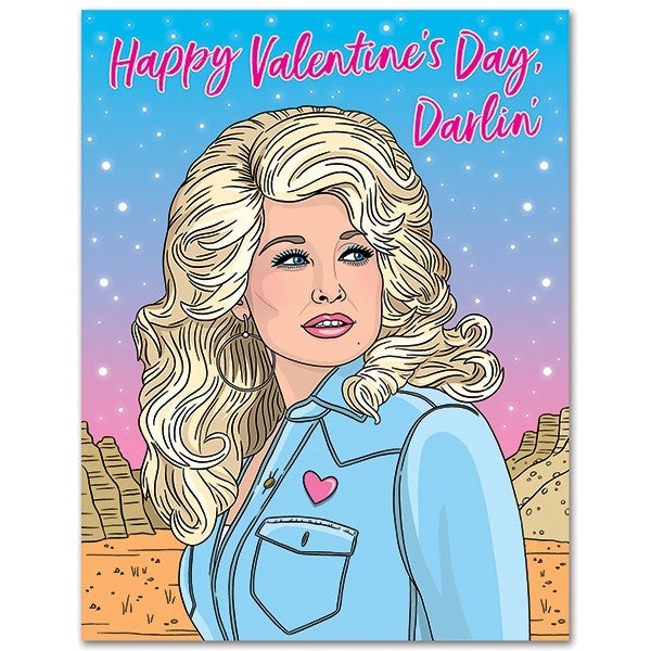 Card: Dolly Parton Valentine