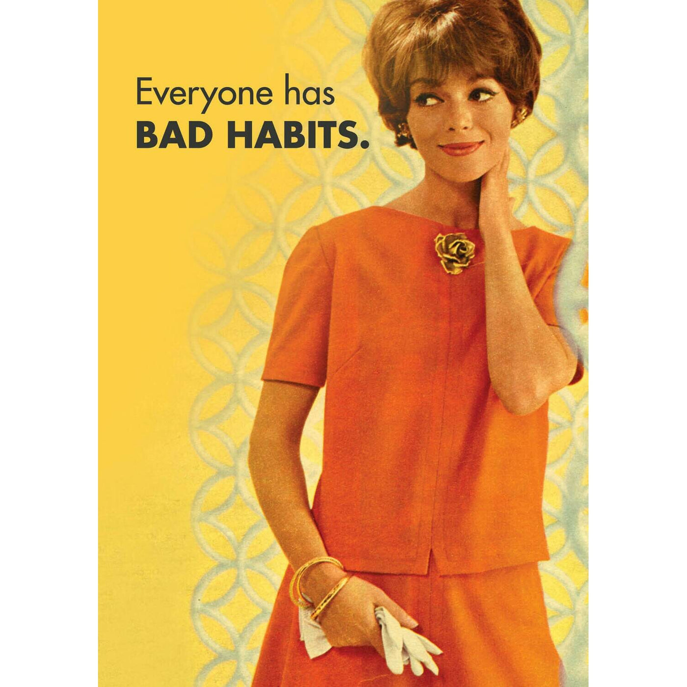 Bad Habits Birthday Card