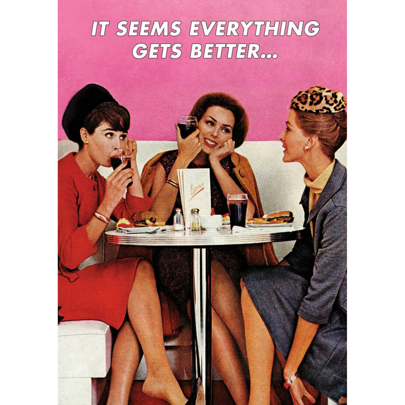 Everything Gets Better Greeting Card