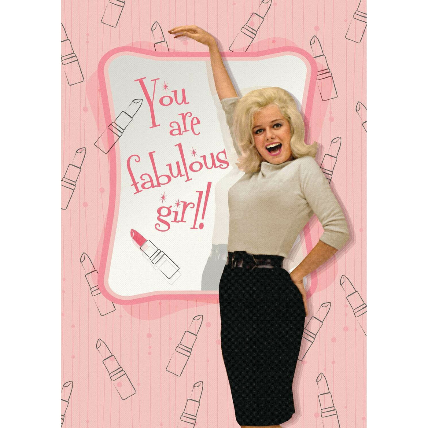 Fabulous Girl Greeting Card