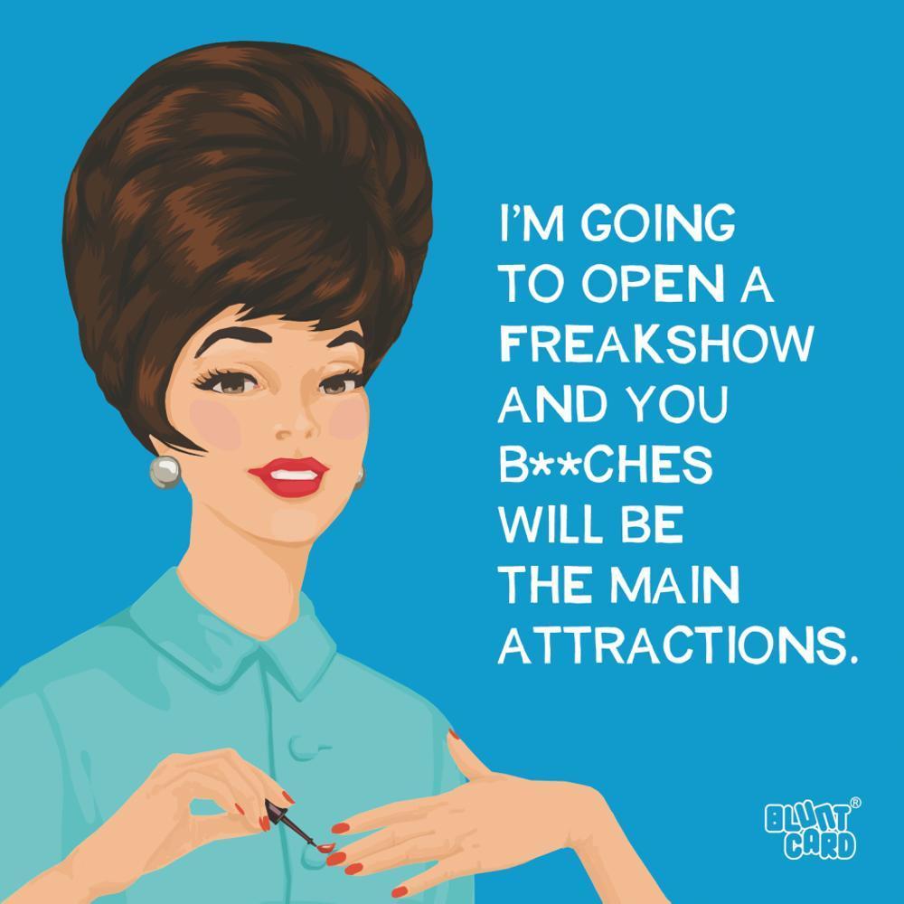 Freakshow Napkin - Just Fabulous Palm Springs