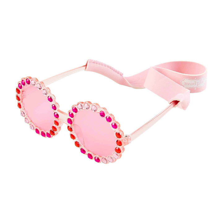 Round Toddler Sunglasses - Red