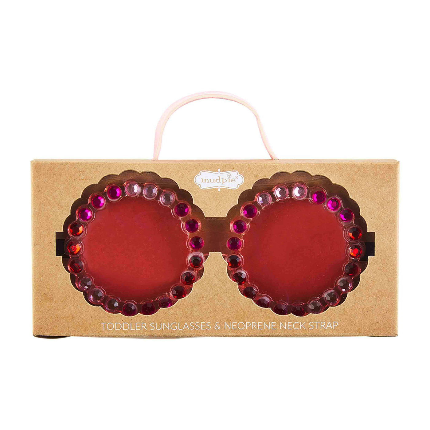 Round Toddler Sunglasses - Red