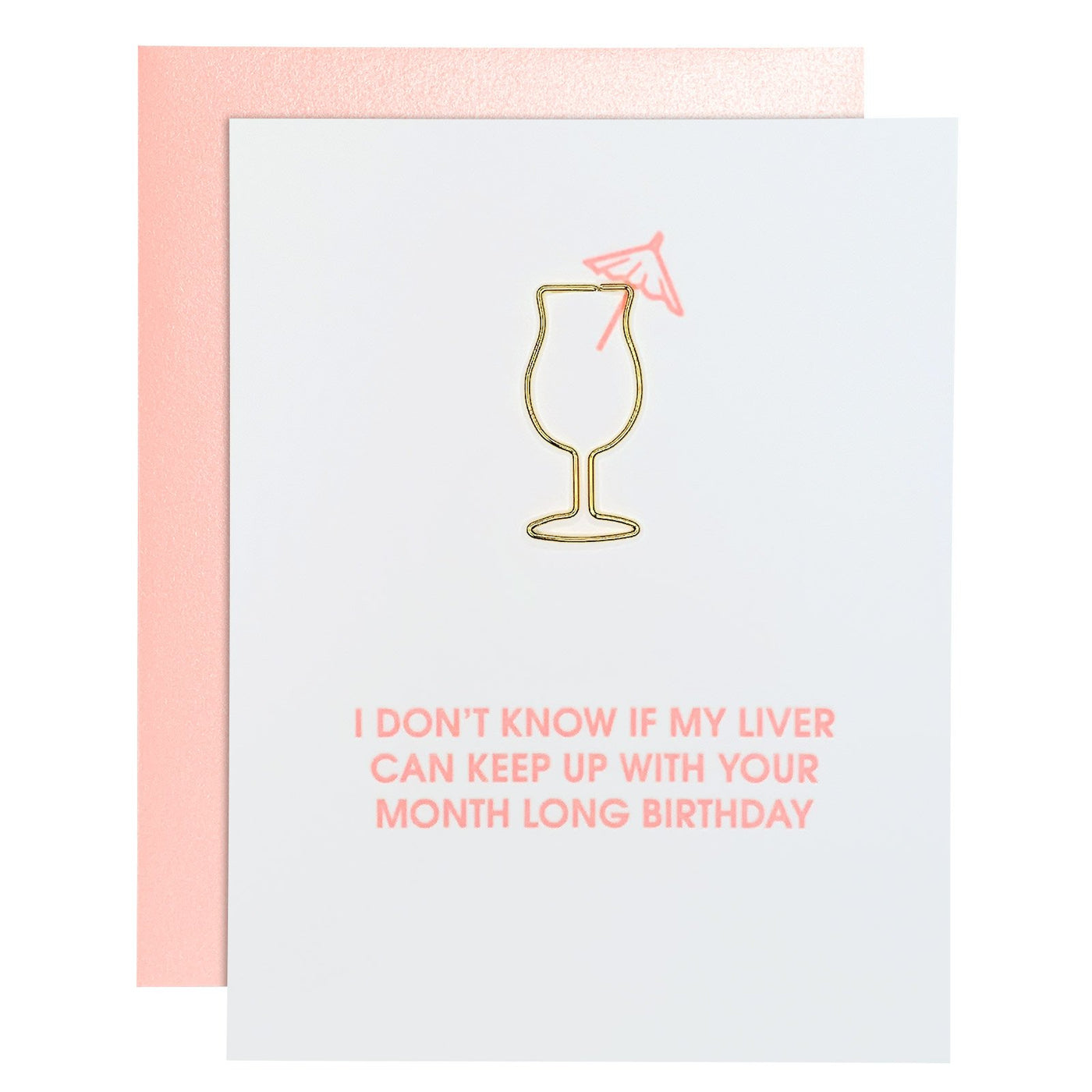 Liver Month Birthday greeting card