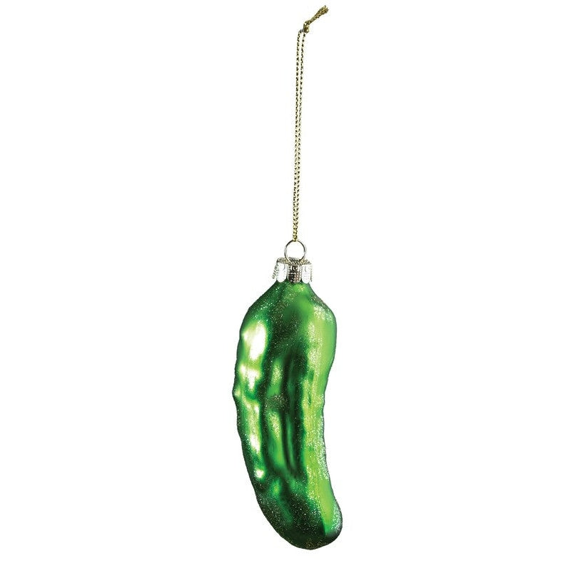 Pickle Blown Glass Ornament