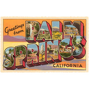 Greetings From Palm Springs Magnet - Just Fabulous Palm Springs