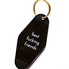 Best Fucking Friends Motel Key Tag
