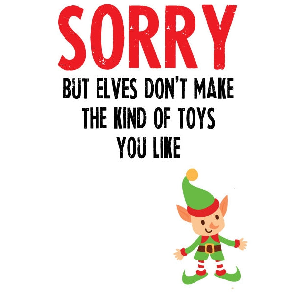 Elf Toys Holiday Card