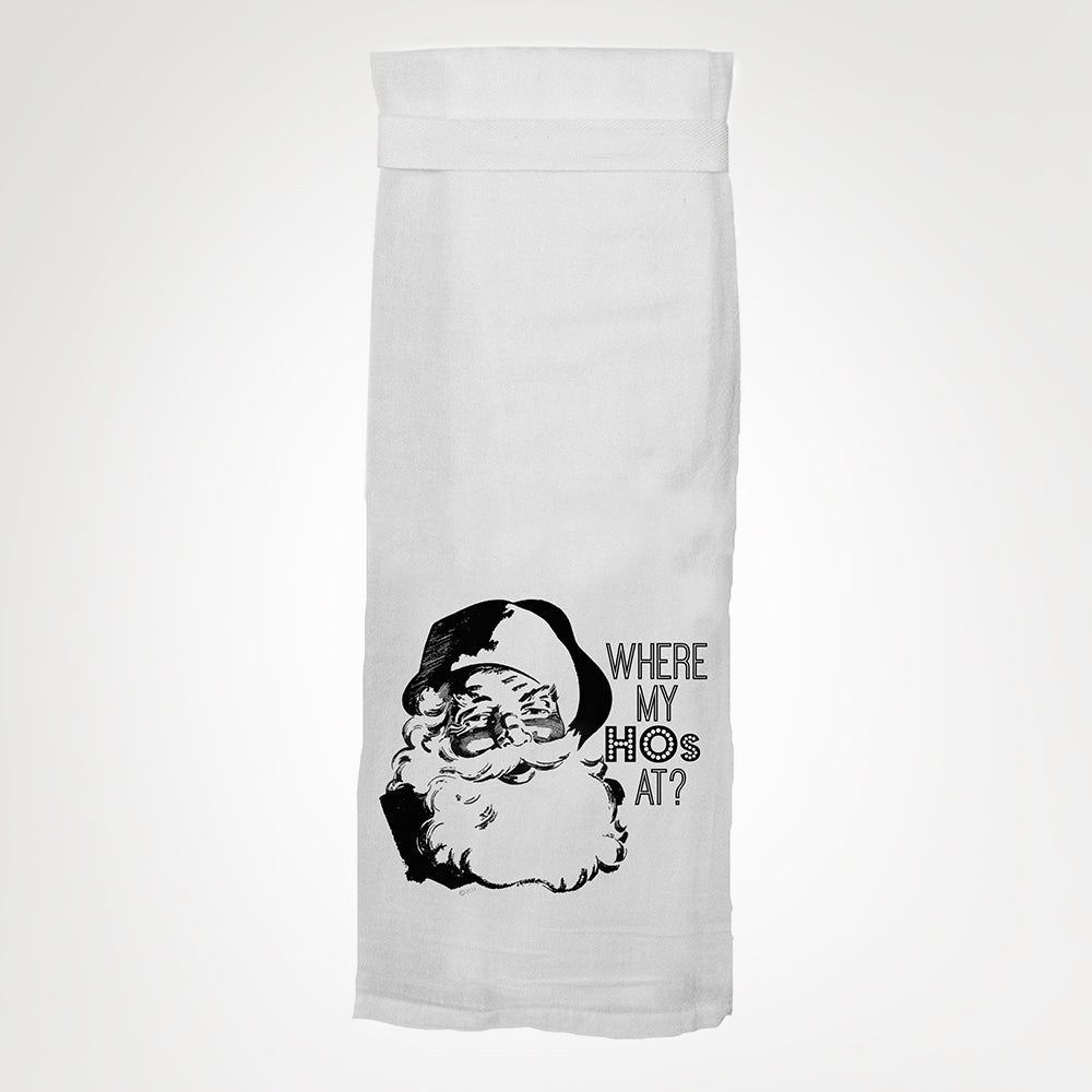Where My Hos At? Kitchen Towel