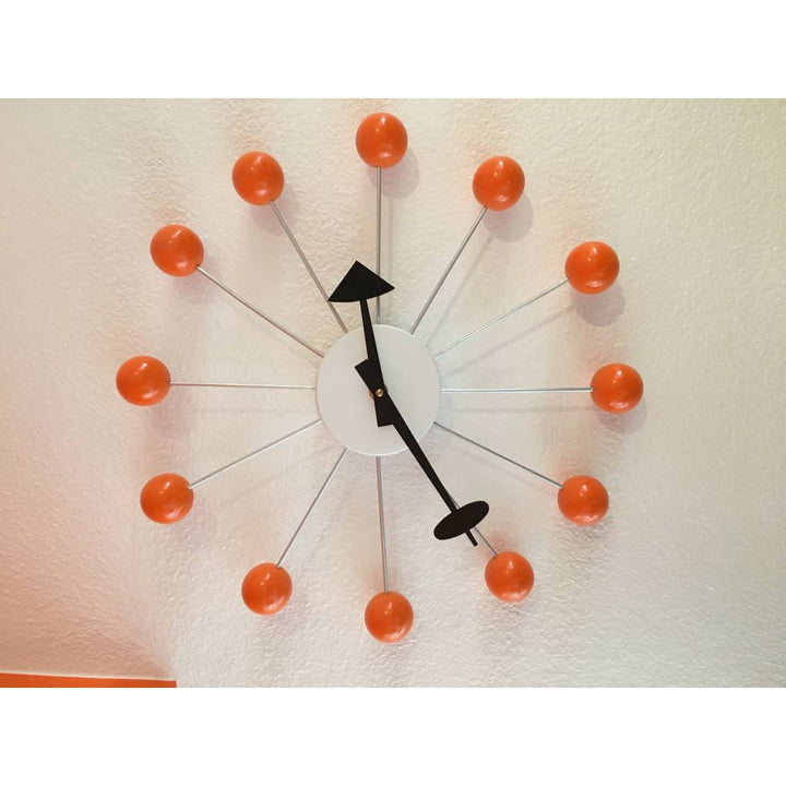 Custom Ball Clock - 16" Diameter - Just Fabulous Palm Springs