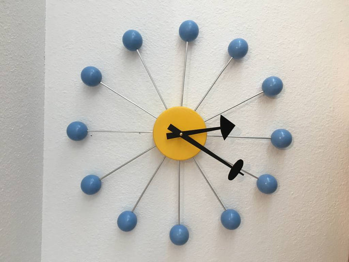 Custom Ball Clock - 16" Diameter - Just Fabulous Palm Springs