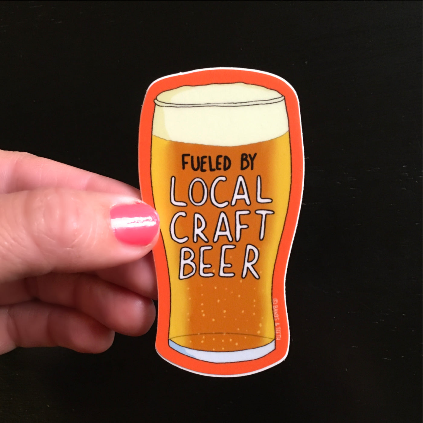 Craft Beer Vinyl Sticker