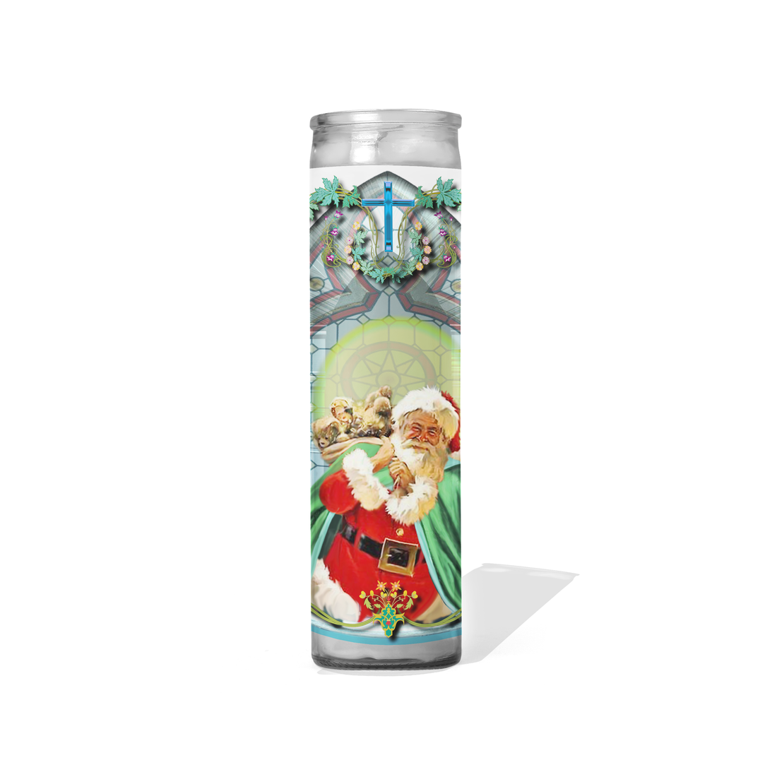 Santa Claus Celebrity Prayer Candle