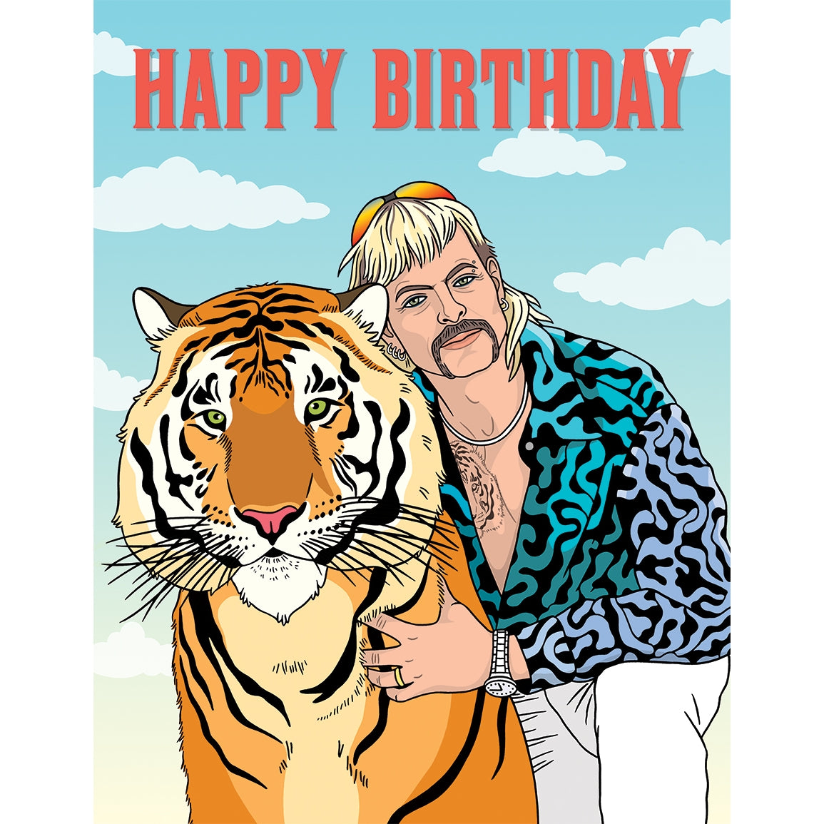Card: Tiger King Birthday