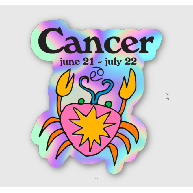 ZODIAC - Cancer Sticker
