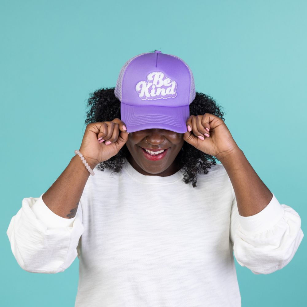 Be Kind Chenille Patch Trucker Hat