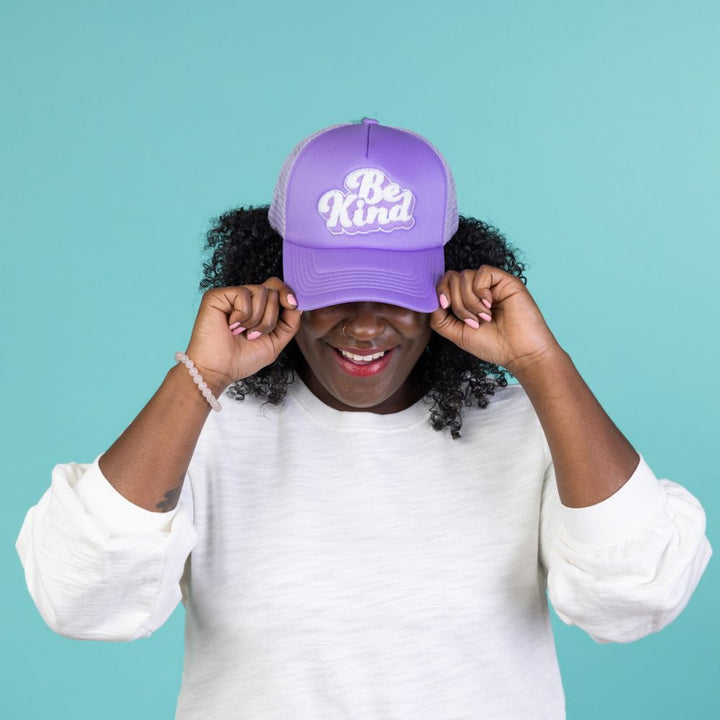 Be Kind Chenille Patch Trucker Hat