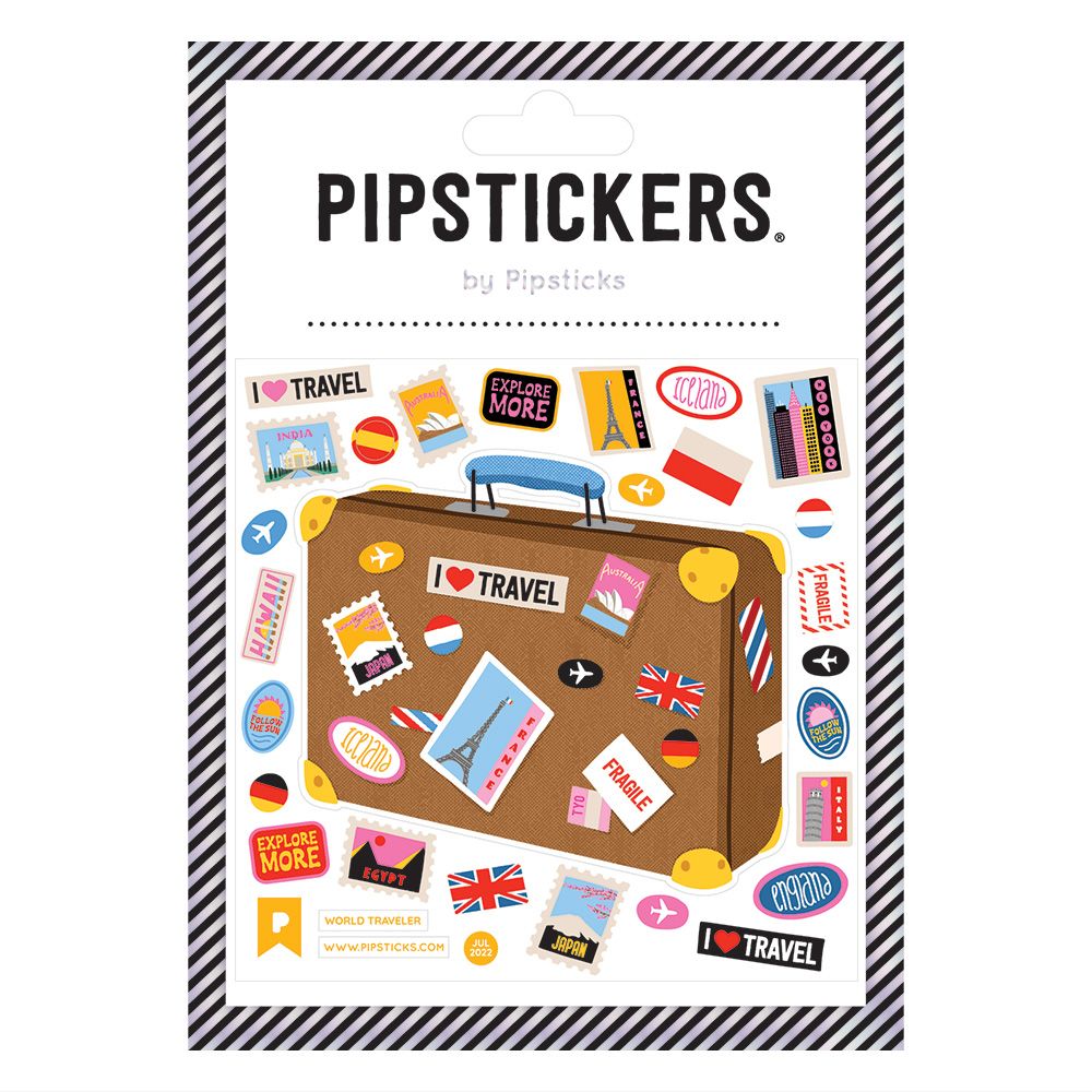 World Traveler Sticker Pack