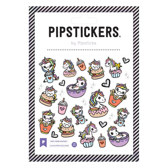 Puffy Fast Food Fantasy Sticker Pack