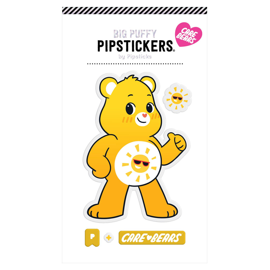 Big Puffy Funshine Care Bear Sticker