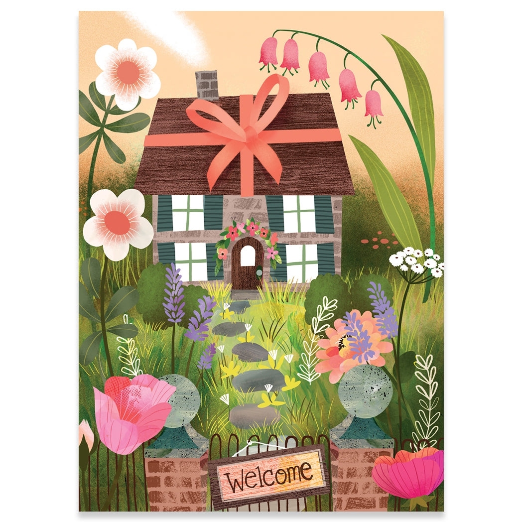 Welcome Home New Home Greeting Card