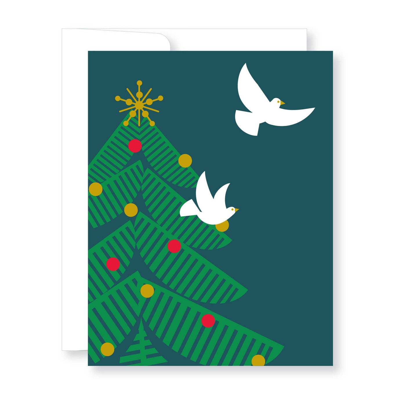 Doves & Tree Holiday Card