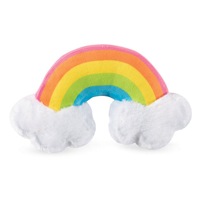 Rainbow Plush Dog Toy