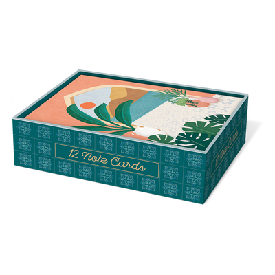 Palms Villa Room Window Box Notecards