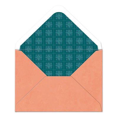 Palms Villa Room Window Box Notecards