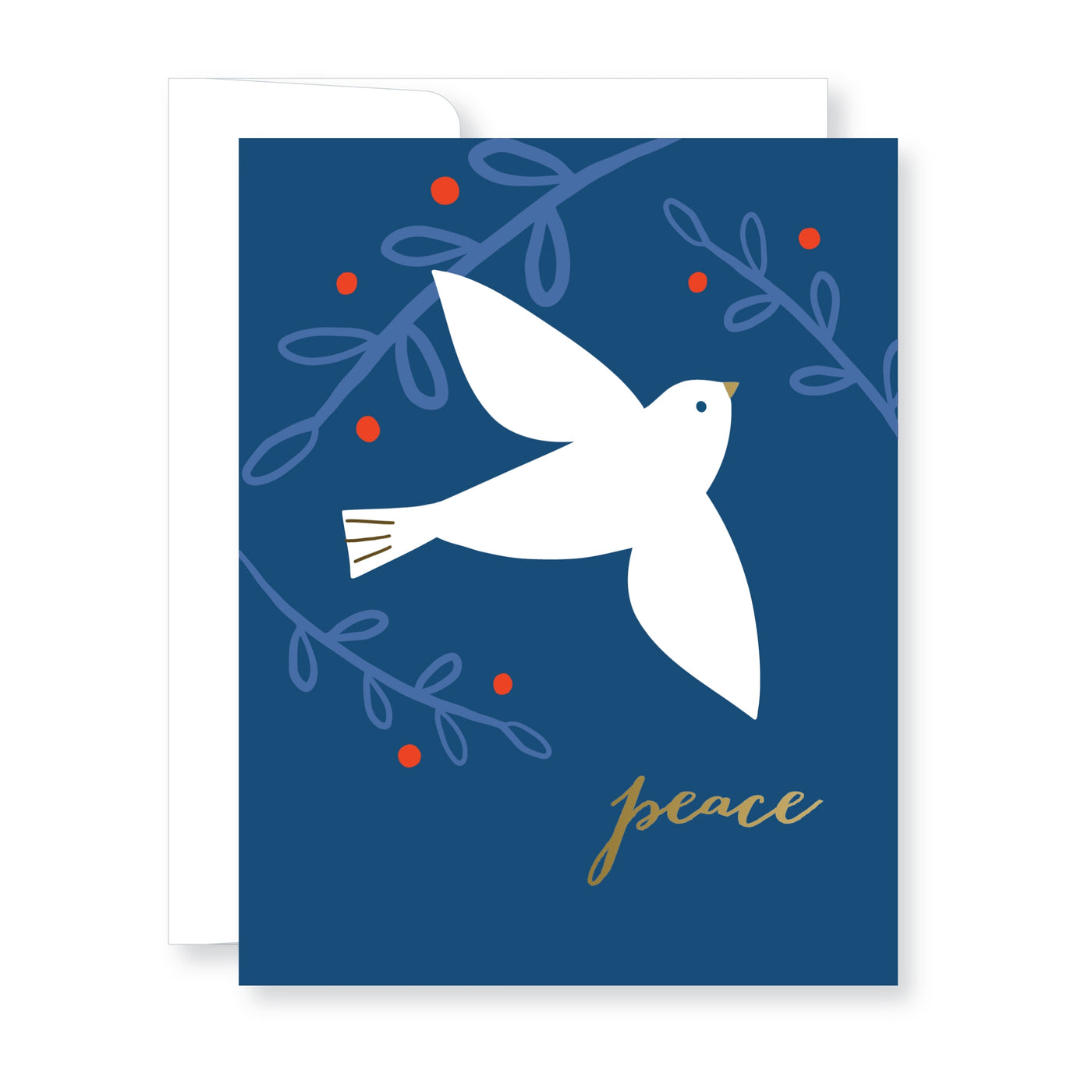 White Dove Holiday Card