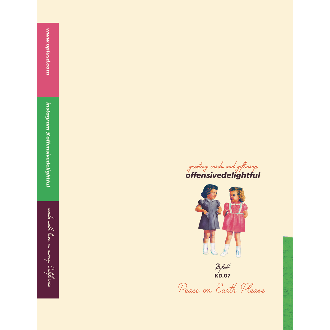 Kids Whore Birthday Card - Just Fabulous Palm Springs