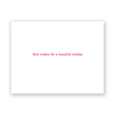 Joy Holiday Card