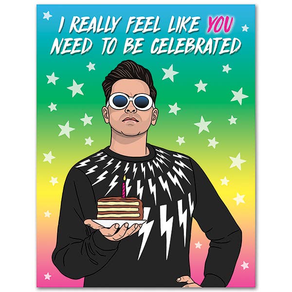 Card: Schitt's Creek David Rose Happy Birthday