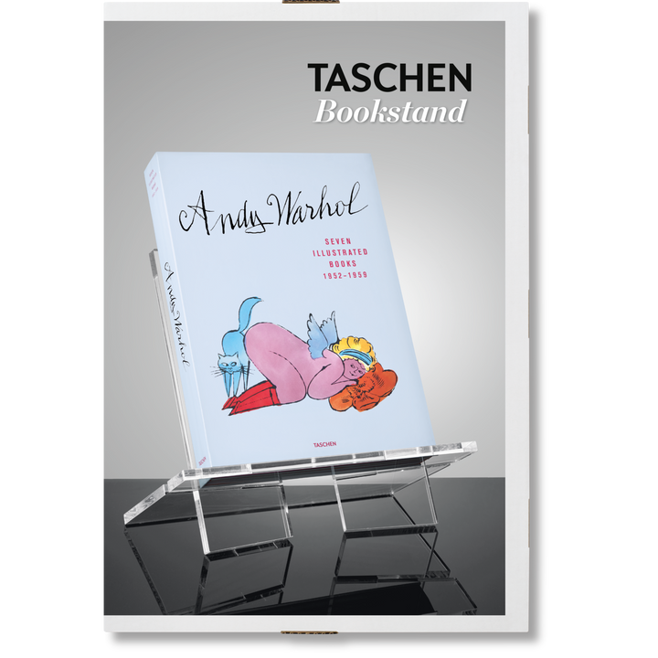 TASCHEN'S Clear Acrylic Bookstand - Extra Large