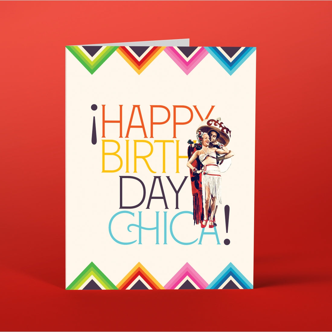 Chica Birthday Card