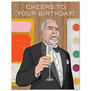 Card: Cheers To Your Birthday Card - Just Fabulous Palm Springs