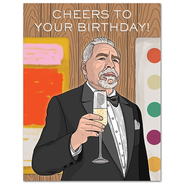 Card: Cheers To Your Birthday Card - Just Fabulous Palm Springs