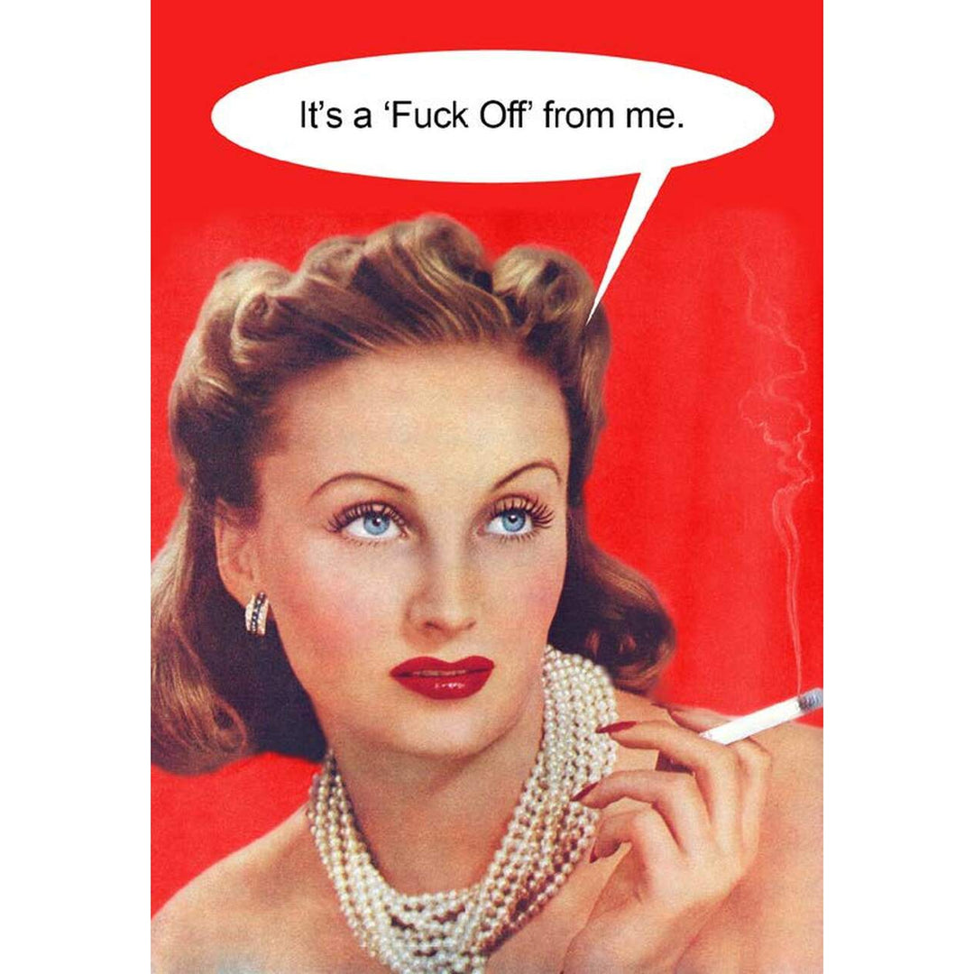 From Me Greeting Card - Just Fabulous Palm Springs