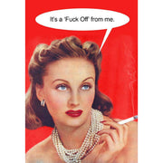 From Me Greeting Card - Just Fabulous Palm Springs