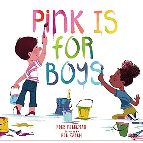Pink Is For Boys Board Book