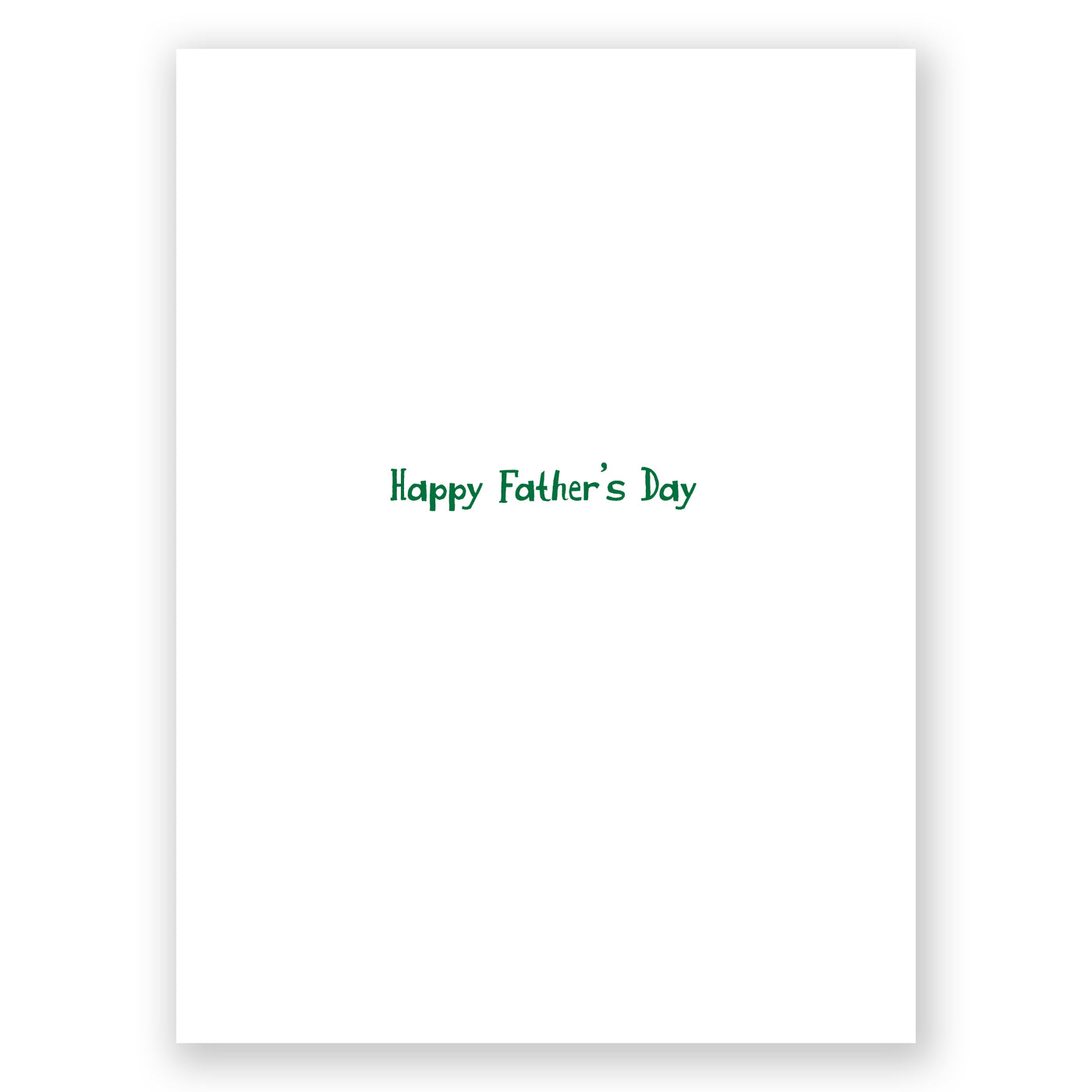 Lion Family Father's Day Greeting Card