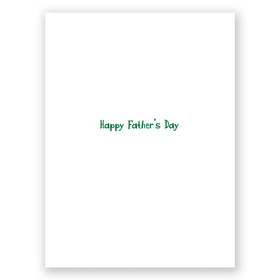 Lion Family Father's Day Greeting Card