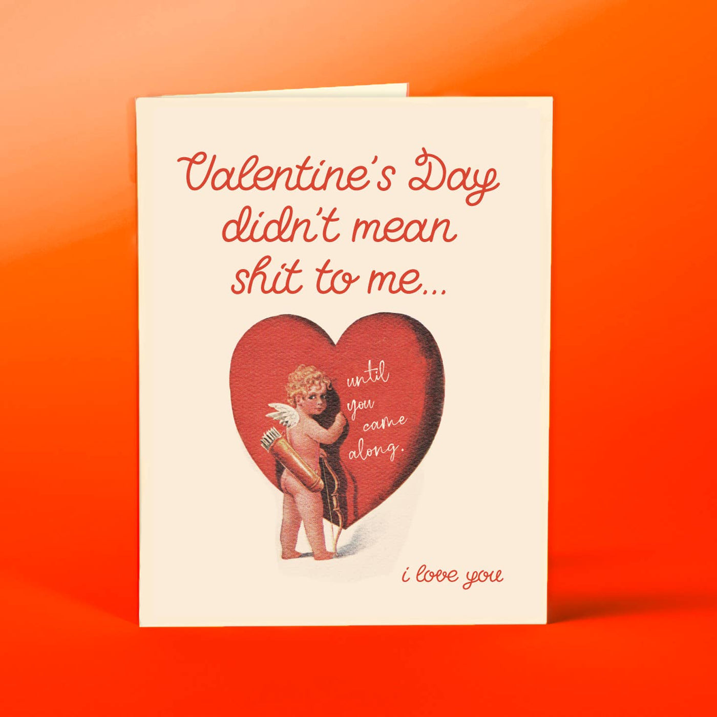 Valentine Don't Mean SH@#! Greeting Card