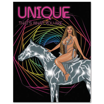 Card: Beyonce Unique Birthday