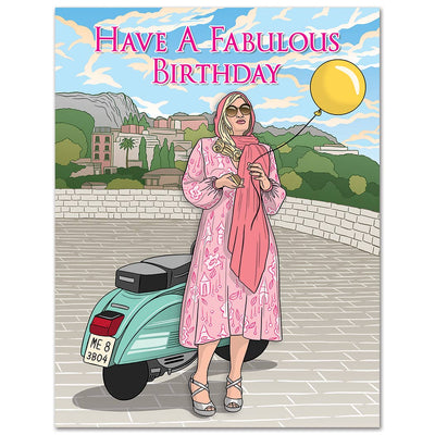 Card: Jennifer Coolidge Fabulous Birthday Card