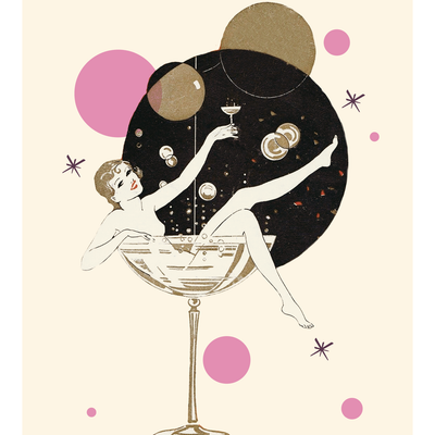 Champagne Cheers Greeting Card
