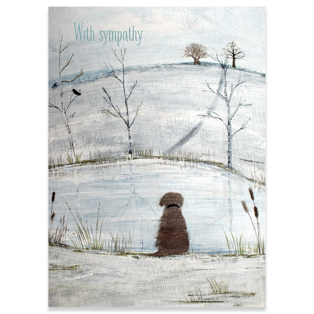 The Pond Pet Sympathy Greeting Card - Just Fabulous Palm Springs