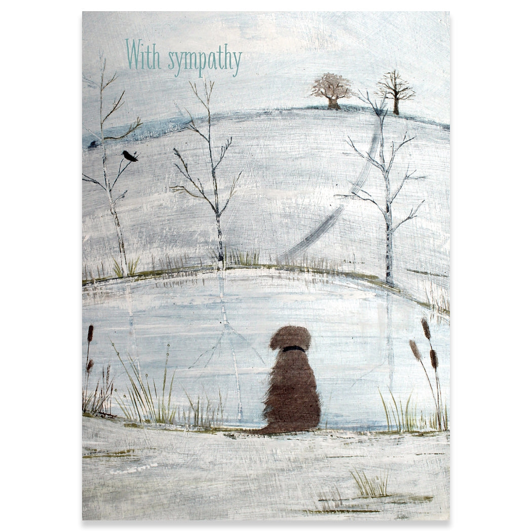 The Pond Pet Sympathy Greeting Card